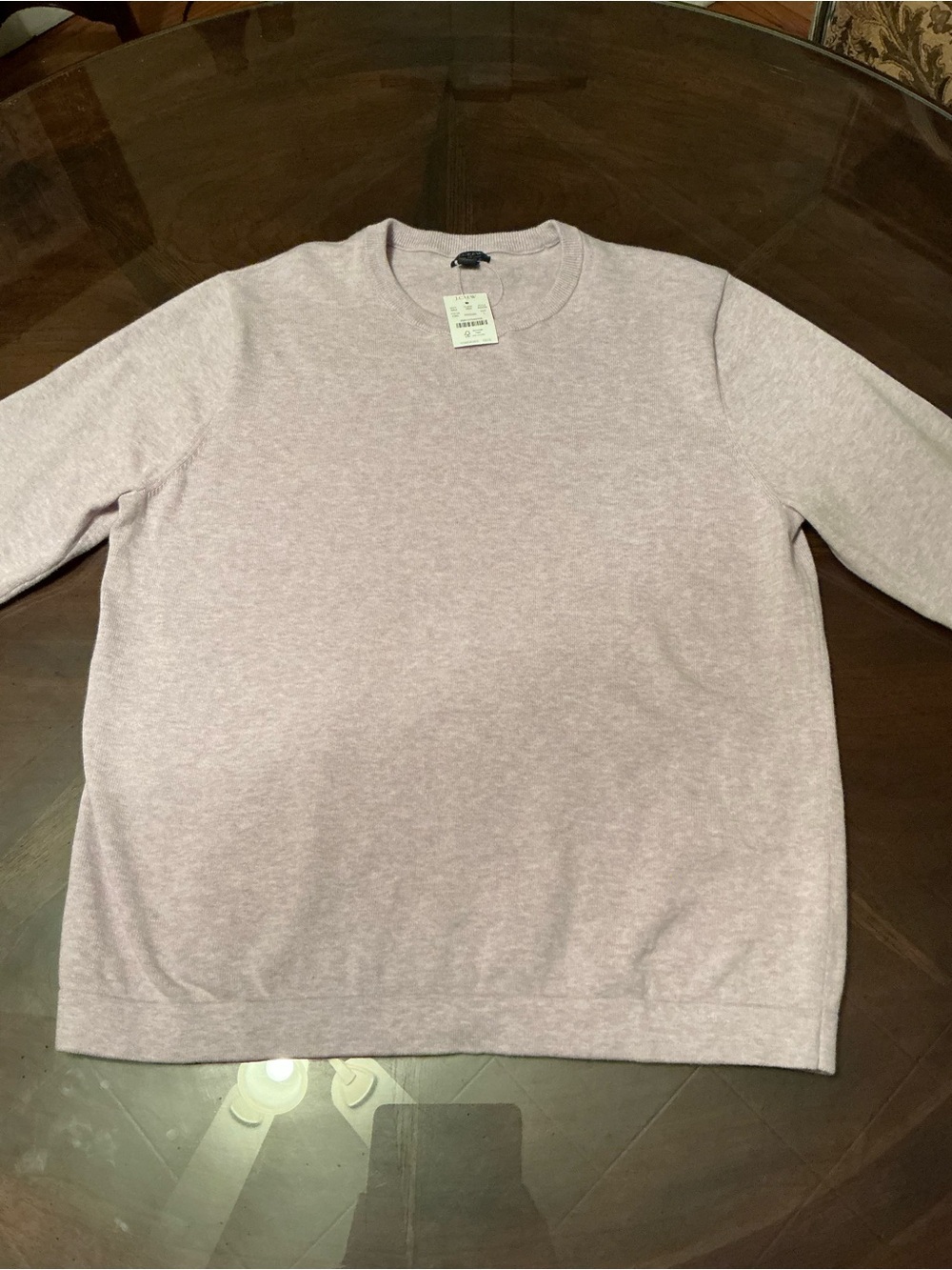 J. Crew Lavender Crewneck Sweater